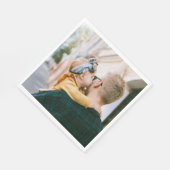 Serviette En Papier 1 Papier photo personnalisé Napkin (Coin)