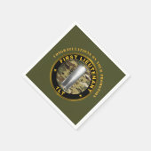 Serviette En Papier 1er lieutenant 1LT Promotion (Coin)