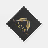 SERVIETTE EN PAPIER 2018 (Coin)