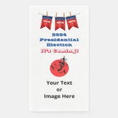 Serviette En Papier 2024 Présidential Election Running Man Edition (Devant)