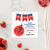 Serviette En Papier 2024 Présidential Election Running Man Edition (En situation)