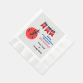 Serviette En Papier 2024 Présidential Election Running Man Edition (Coin)