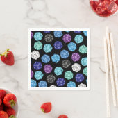 Serviette En Papier 20 disques latéraux Anniversaires de enfants des J (En situation)