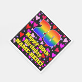 Serviette En Papier 20e anniversaire de Birthday: Patters de Loving He (Coin)