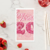 Serviette En Papier 20th (En situation)