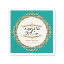 21e Joyeuse fête d'anniversaire Décor