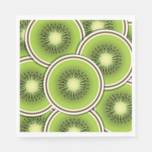 Serviette En Papier 2 Kiwi (Devant)
