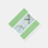 Serviette En Papier 2 libellules #1 (Coin)