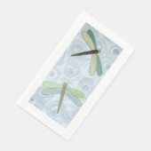 Serviette En Papier 2 libellules #1 (Coin)