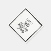 Serviette En Papier 2D Comic Boys Deuxième anniversaire (Coin)