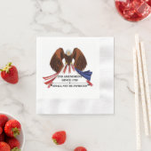 Serviette En Papier 2e amendement Oreiller (En situation)