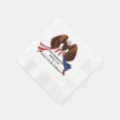 Serviette En Papier 2e amendement Oreiller (Coin)