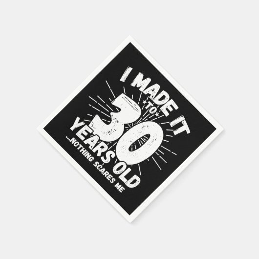 Serviette En Papier 30 ans vieux mème sarcastique drôle 30ème annivers (Coin)