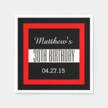 30e anniversaire Carré uni couleur unie cadre VZ4