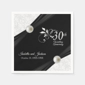 Serviette En Papier 30e anniversaire de Pearl Design (Devant)