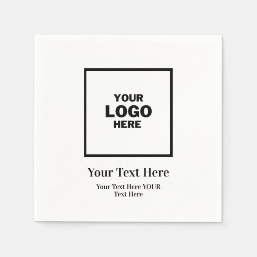 SERVIETTE EN PAPIER 3D (Devant)