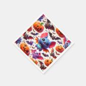 Serviette En Papier 3D cute bats halloween (Coin)