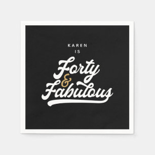 Serviette En Papier 40 et fabuleuses plaques en papier