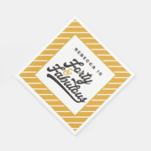 Serviette En Papier 40 et fabuleux serviettes de fête d'anniversaire (Coin)