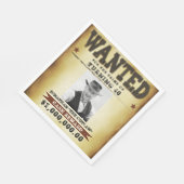 Serviette En Papier 40e anniversaire fête Cowboy thème Poster Recherch (Coin)