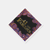 Serviette En Papier 41e anniversaire  (Coin)