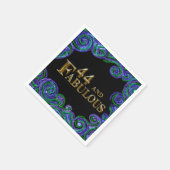 Serviette En Papier 44e anniversaire  (Coin)