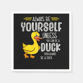 Serviette En Papier 45.Canard en caoutchouc pour les amateurs de canar