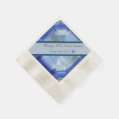 Serviette En Papier 45e anniversaire du Mariage (Coin)