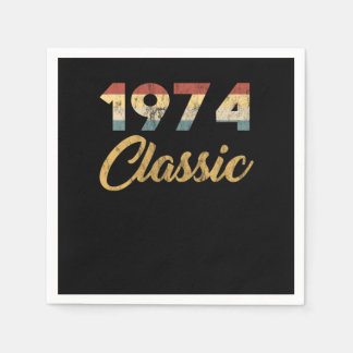 Serviette En Papier 46 e cadeau d'anniversaire pour les hommes et les