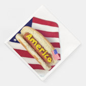 Serviette En Papier 4 juillet (Coin)