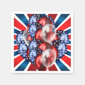 Serviette En Papier 4 juillet