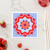 Serviette En Papier 4 juillet (En situation)