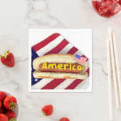 Serviette En Papier 4 juillet (En situation)