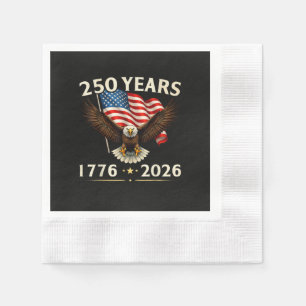 Serviette En Papier 4 juillet Amérique États-Unis Aigle patriotique
