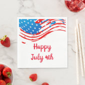 Serviette En Papier 4 juillet Papier serviettes (En situation)