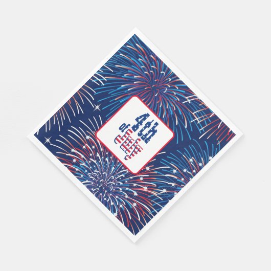 Serviette En Papier 4 juillet Papier serviettes (Coin)