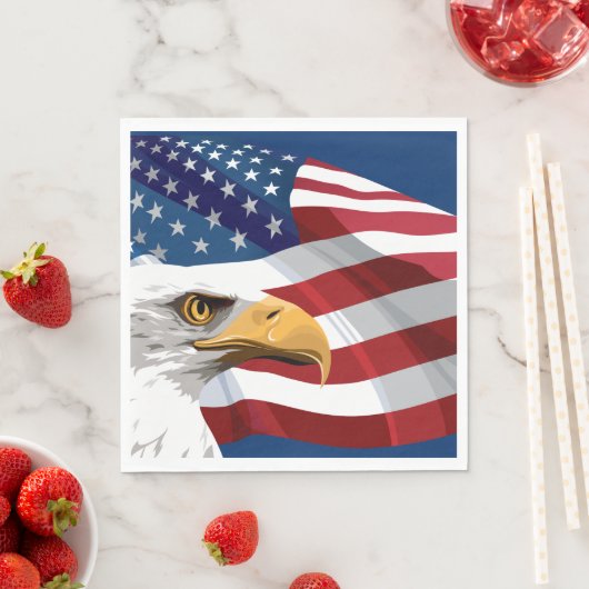 Serviette En Papier 4 juillet Papier serviettes (En situation)