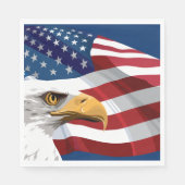 Serviette En Papier 4 juillet Papier serviettes (Devant)