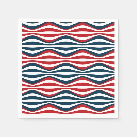 Serviette En Papier 4 juillet Papier serviettes (Devant)