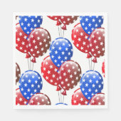 Serviette En Papier 4 juillet Papier serviettes (Devant)