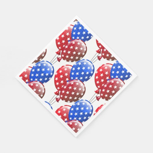 Serviette En Papier 4 juillet Papier serviettes (Coin)