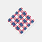 Serviette En Papier 4 juillet Patriotic Paper Napkins (Coin)