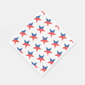 Serviette En Papier 4 juillet Patriotic Paper Napkins (Coin)