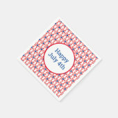 Serviette En Papier 4 juillet Patriotic Paper Napkins (Coin)