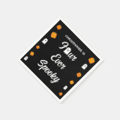 Serviette En Papier 4e anniversaire éffrayant (Coin)