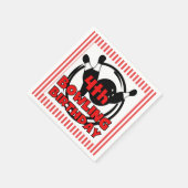 Serviette En Papier 4e Bowling Sports Papier d'anniversaire (Coin)