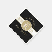 Serviette En Papier 50 ans Réunion Bienvenue Retour (Coin)