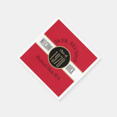 Serviette En Papier 50 ans Réunion Bienvenue Retour serviettes (Coin)