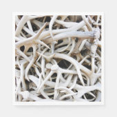 Serviette En Papier 50 Antennes en wapitis en papier (Devant)