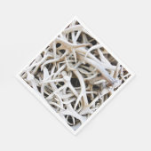 Serviette En Papier 50 Antennes en wapitis en papier (Coin)